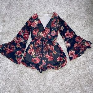 Floral Romper